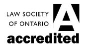 Law Society of Ontario accredited