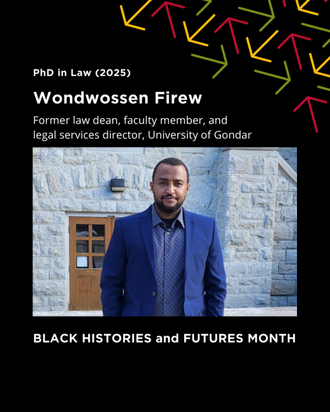 Wondwossen Firew, a former law dean, faculty member, and legal services director with the University of Gondar, has successfully defended his PhD thesis that provides a rights-based framework for protecting people with mental illness.