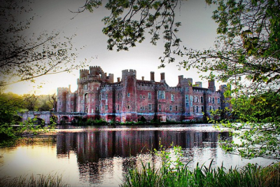 Photo by Azeem Manghat. Herstmonceaux Castle, home of Queen's University's Bader International Study Centre Center in East Sussex, England.