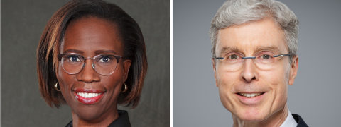 Esi Codjoe, Law’03, and Greg Richards, Law’79, who both continue to have ties with Queen’s Law, have been recognized for their exemplary commitment to the highest ideals of professionalism and civility in the practice of law. 