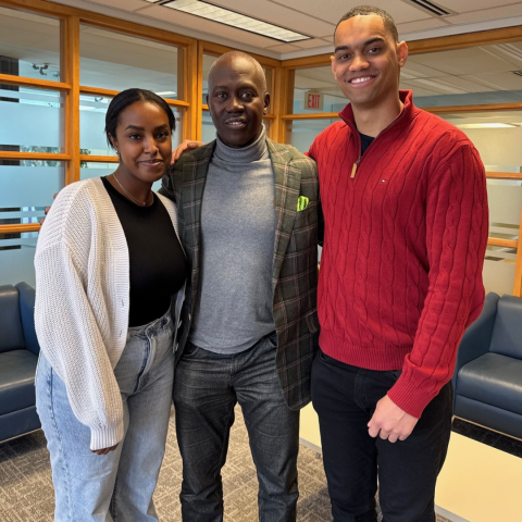 Dexter John, Law’98, visited his alma mater on Feb. 24 to speak with members of the Black Law Students’ Association Queen’s Chapter about his career journey. 