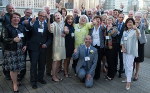 Law’80 celebrates Queen’s Law in Toronto. (Photo by Studio 66)