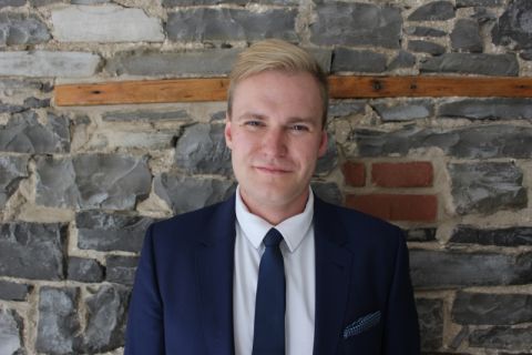 Law Students’ Society President Ross Denny-Jiles, Law’22/MPA’21, is looking forward to meeting and engaging with students this year at Queen’s Law, long known for its collegial environment.  